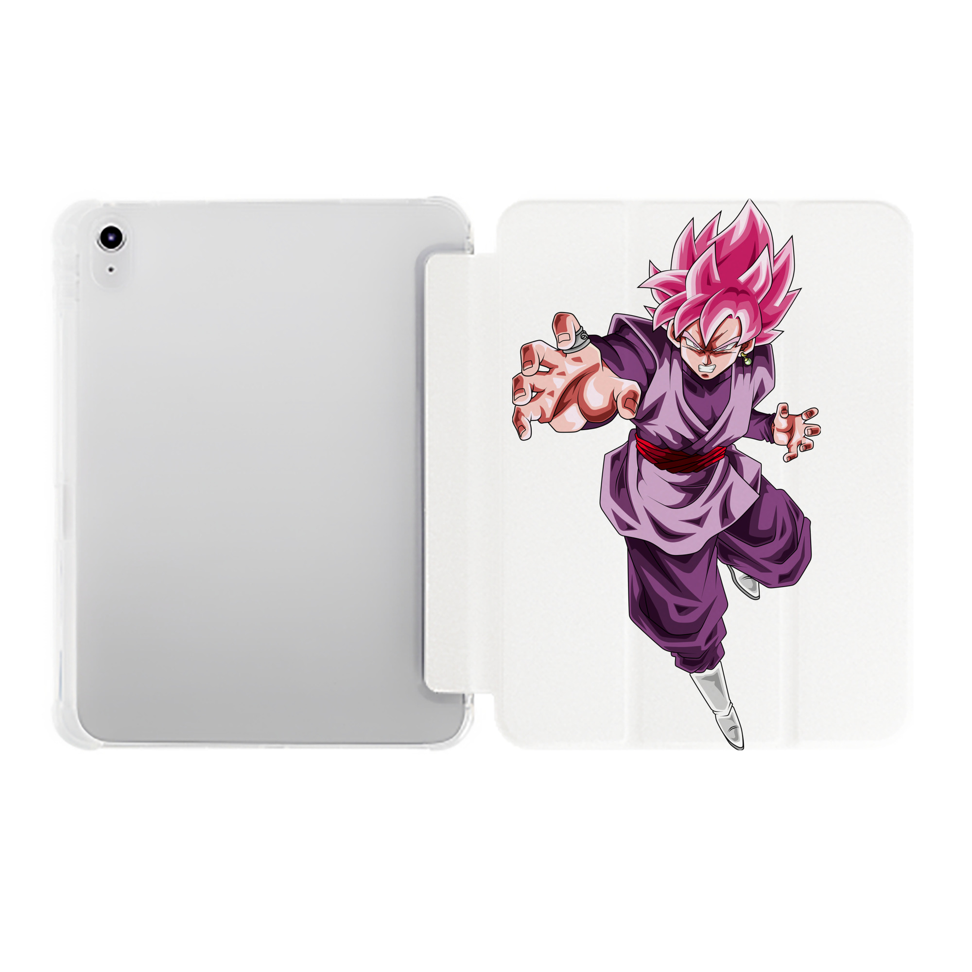 （画像用） ドラゴンボール ベジット DRAGON BALL Vegetto IPad ケース ペン収納付き 三つ折りスタンド PUレザー×シリコン 対応機種9.5/10.5/10.9インチ